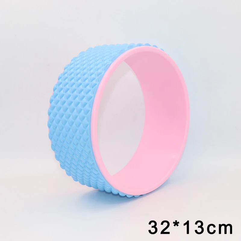 

Circle TPE Roller Wheel Yoga Prop Back Training Tool Waist Shape Pilates Ring Fitness Circles, Multiple colors are available