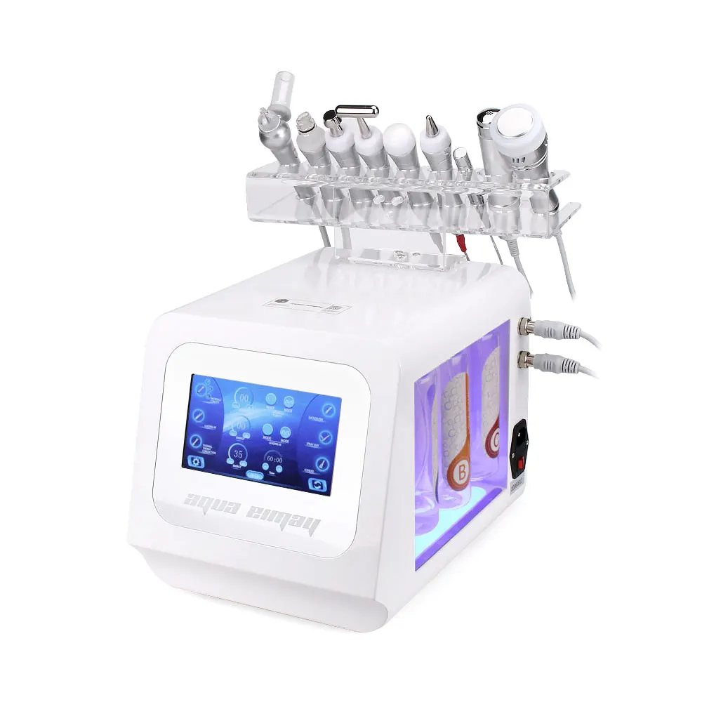 

9 In 1 microdermabrasion machine multifunctional water hydra aqua jet peel dermabrasion machine for beauty salon