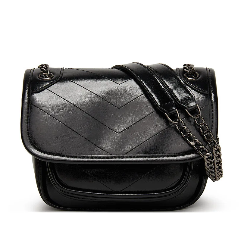 

Wholesale Fashion Summer New Pu Square Solid Color Simple Wild Retro Shoulder Messenger Women Cross Body Bag, Black,white