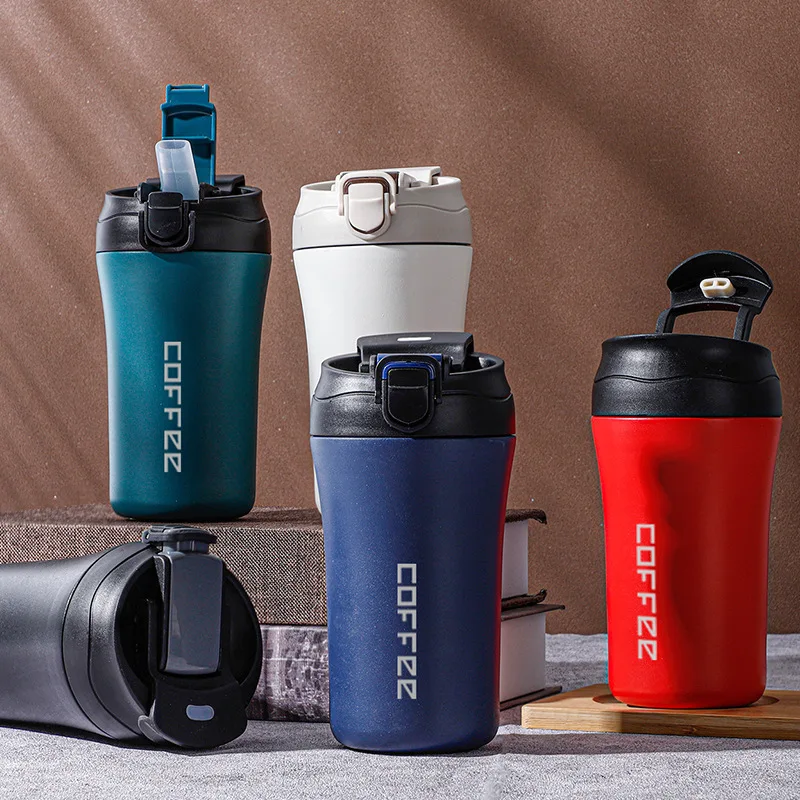 

Flypeak hot sell 400ml tumbler stainless steel vacuum insulated coffee travel mug tumbler cup with lid, Customized color