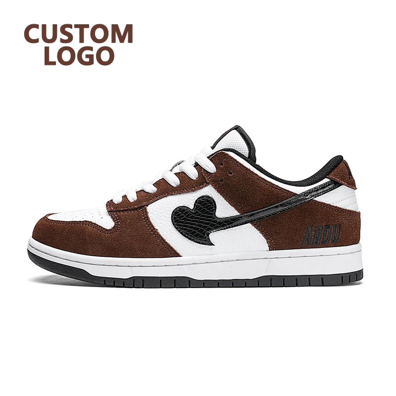 

Custom Logo High Quality Suede Fur Dunks New Designer Luxury Lace Up Sneakers Skateboarding Shoes Men, Custom colors