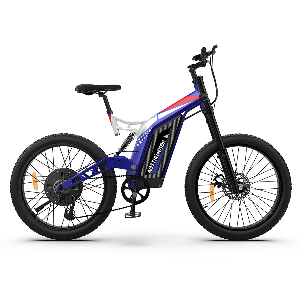 

Aostirmotor Factory 50KM/H 48V 1500W Electronic Bicycle Ebike With Fast Delivery