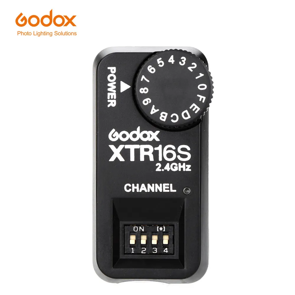 

inlighttech Godox 16 Channels XTR-16S Remote 2.4G Wireless Power-control Flash Receiver for V860 V850, Other