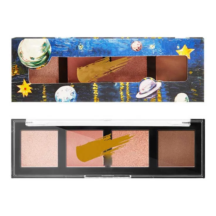 

Wholesale palette glitter shimmer eye shadow makeup Cosmetics Diamond Eyeshadow Golden beauty eyeshadow