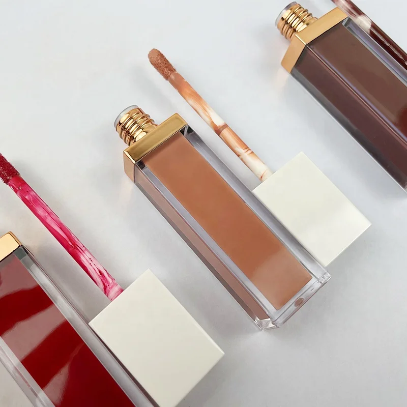 

White Top Matte Lipsticks Full Coverage Long Lasting Custom Lipstick