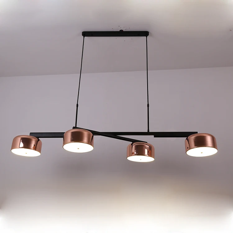 Oriental Lamp Modern Industrial 4 lights Wrought Iron Ceiling Lamp Pendant Light