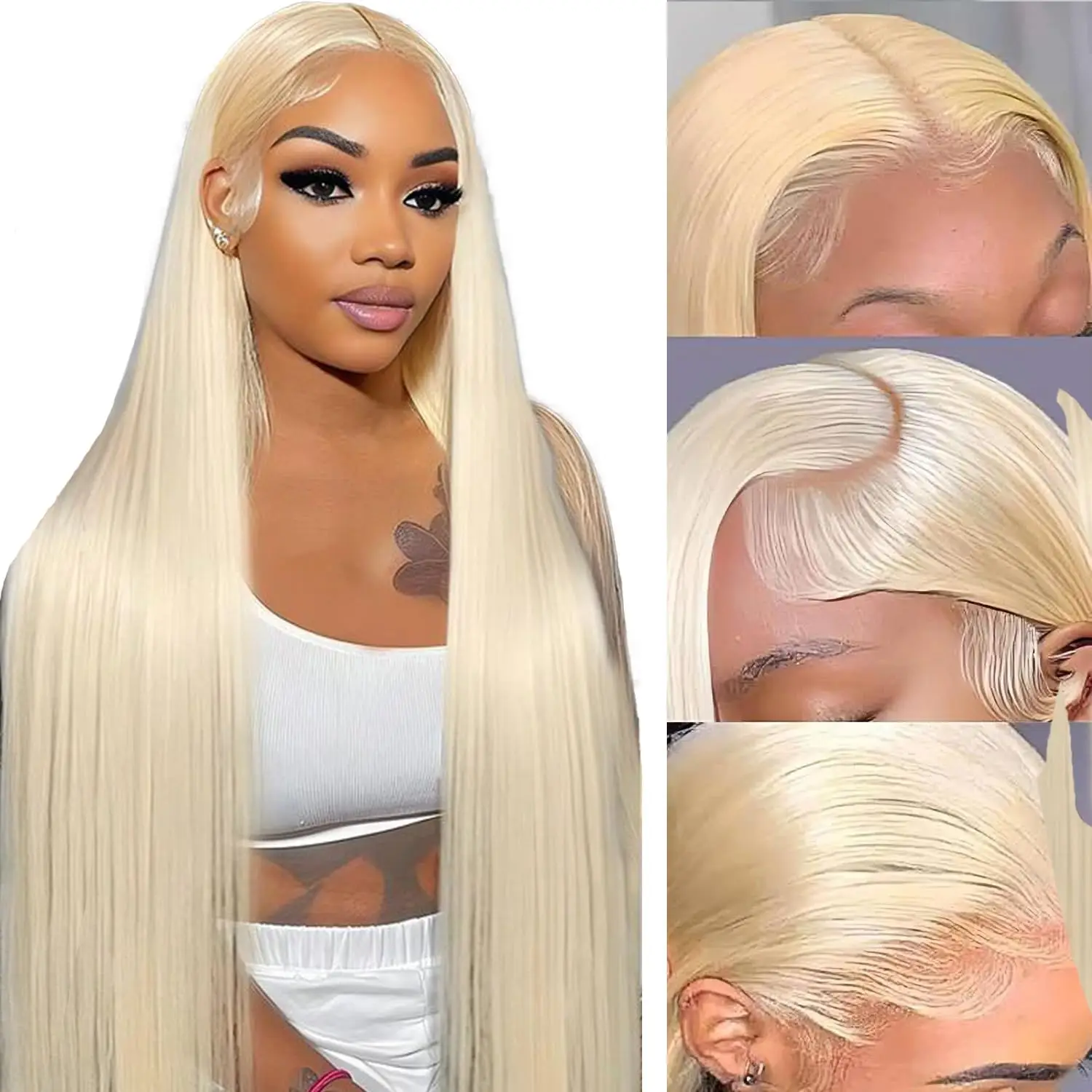 Yeswigs Wholesale Cuticle Aligend Color 613 Raw Virgin Indian HairFree Sample Human Hair Extension613 Unprocessed Hair Vendors