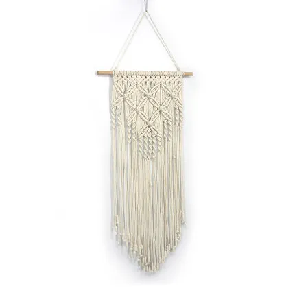 

macrame woven wall hanging boho chic home geometric decor apartment dorm room decoration, Customized color