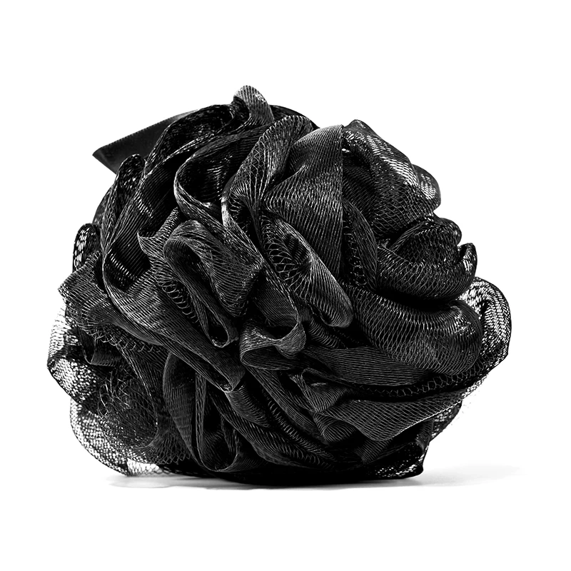 

70-80 g black bath ball easy to bubble easy to rinse home body bath ball
