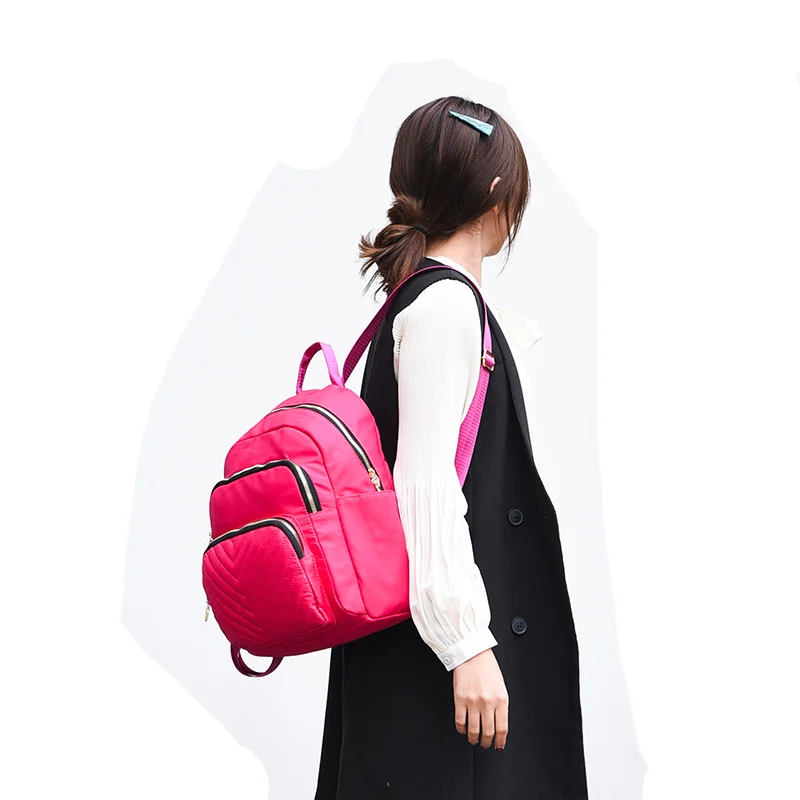 

Nice Workmanship Hot Design Fashionable Wholesale Low MOQ Durable 300D Nylon Waterproof Kids Child Girls School Bag, As picture or as your request