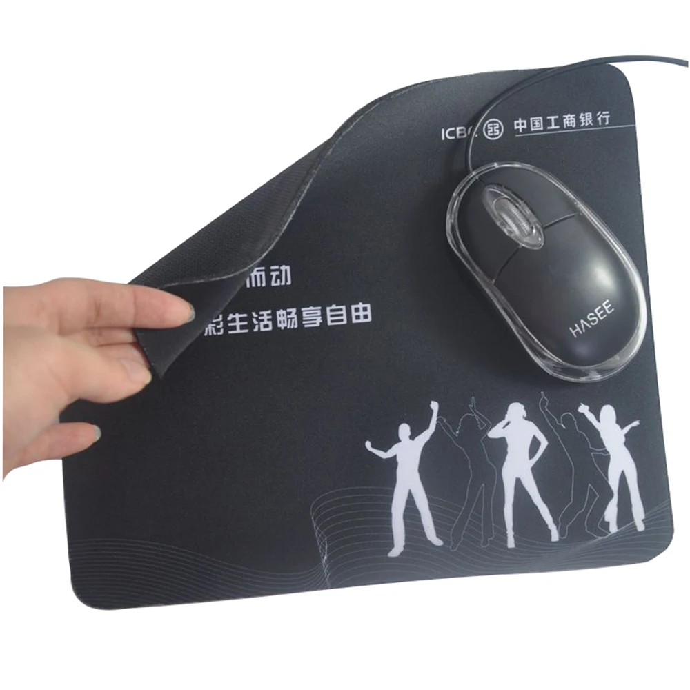 

Advertising gift computer mouse pad sublimation rubber mouse pad, Customize color