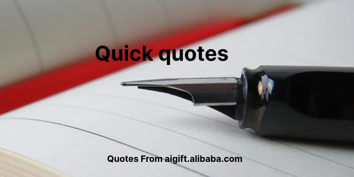 quick quotes