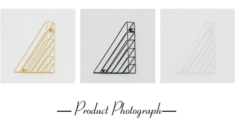 Estante De Exhibición De Libros De Metal,Decoración De Pared,Hierro