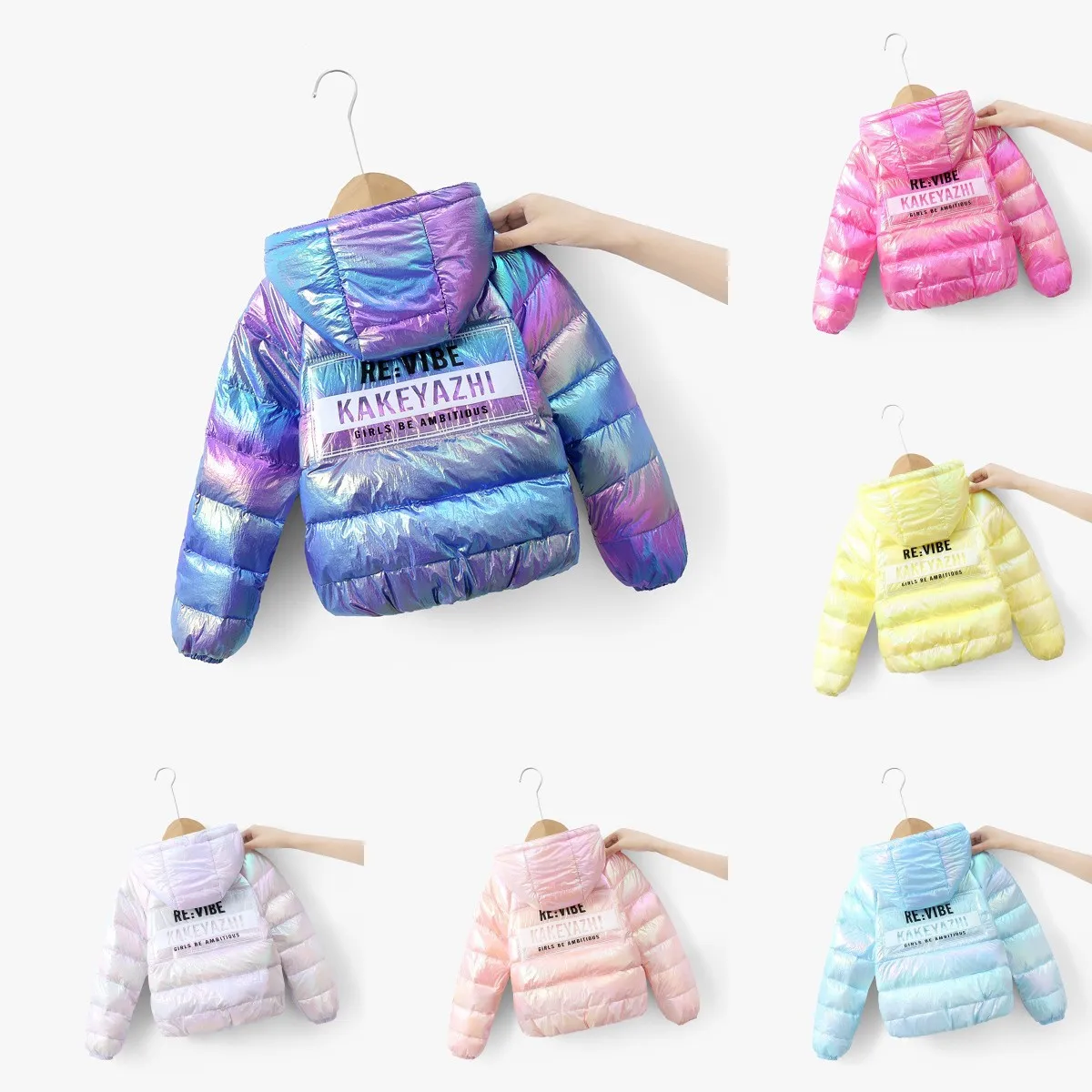 

China garment factory children jacket winter wear multi-color down jacket children jacket of high quality