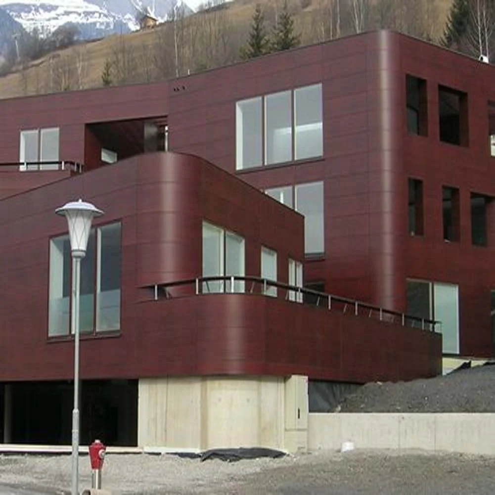 
8mm 10mm exterior grade HPL compact laminate for wall cladding 