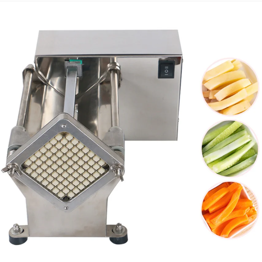 

Electric Dicing Machine For French Fries Cutting Machine, Silver