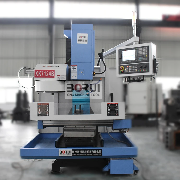 
XK7124 CNC Milling Machine with High Precision and Excellent Quality in low Price 