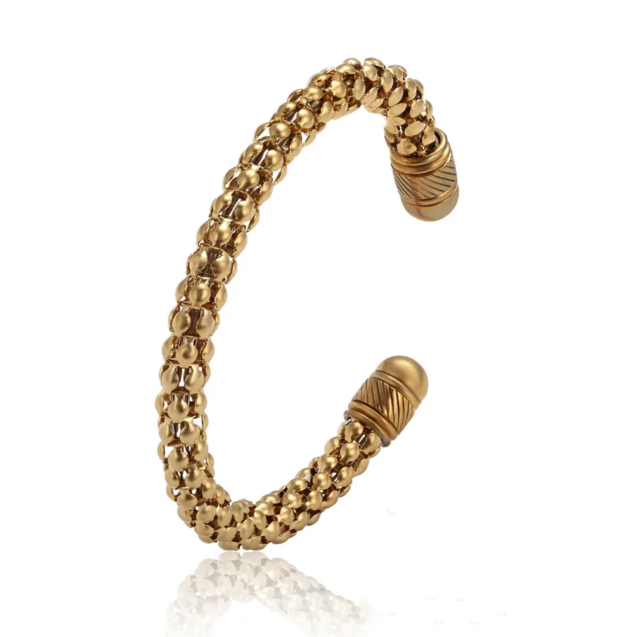 

XLS bangle-581 xuping jewelry Fashion High Quality Miami Cuban Chain Hip Hop Cool Unisex 24K Gold Plated Bracelet