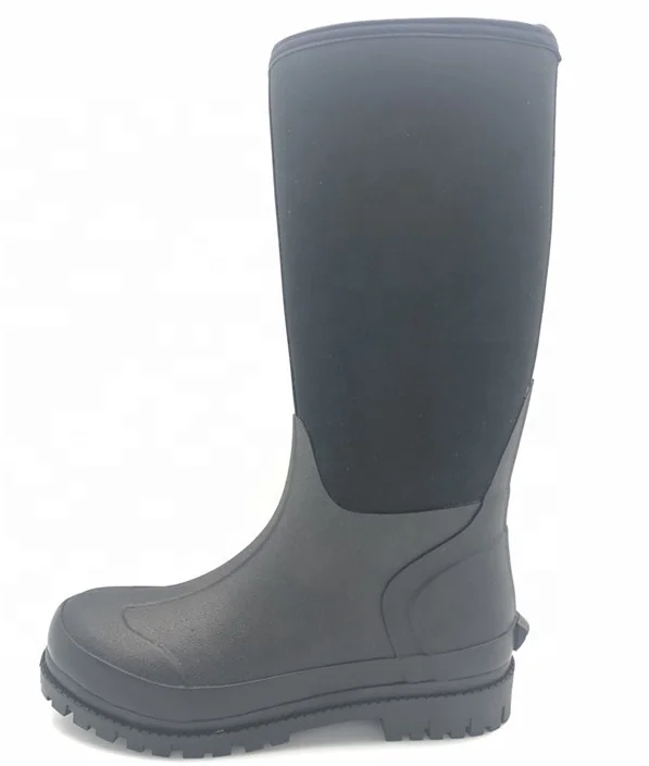 

Waterproof rubber industrial riding wellingtons neoprene rain boots for men, Customerized