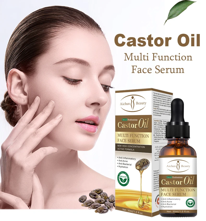 Aichun Beauty Whitening Moisturizing Castor Oil Face Serum For All Skin 30ML