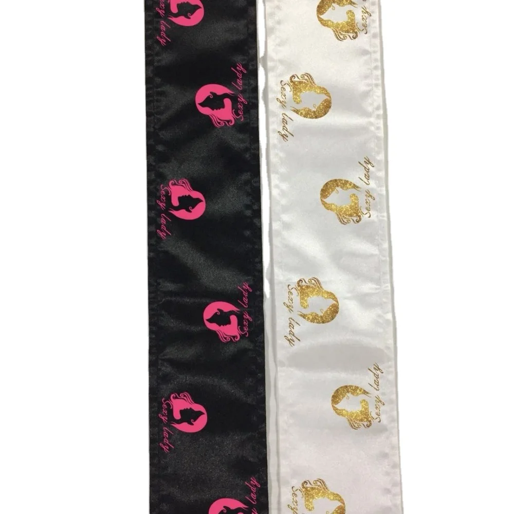

Free Logo Free Shipping Customized Silk Head Wraps Hair Scarves