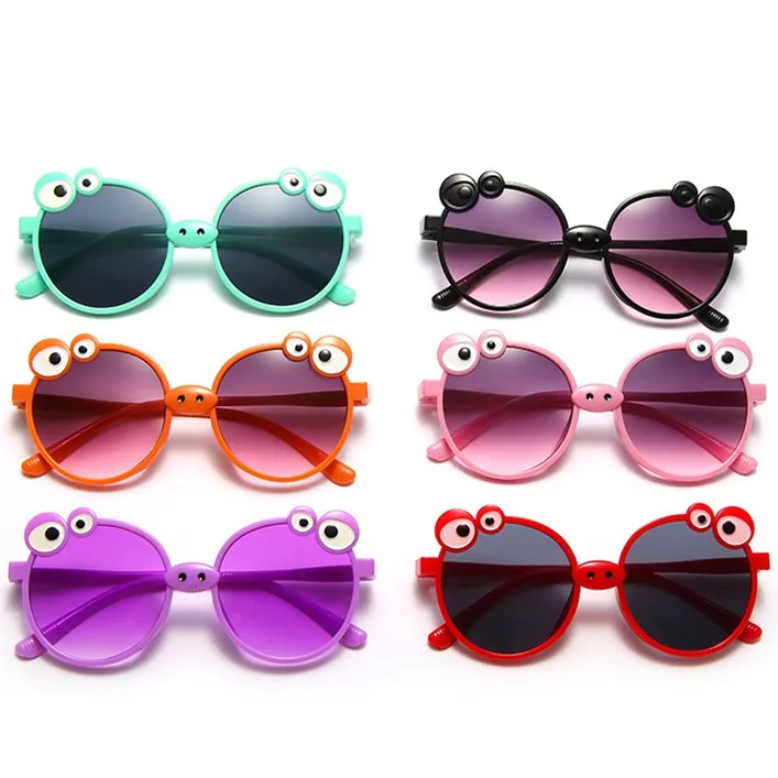 

DL GLASSES designer Classic Unisex Cute frog Baby Cartoon Sun glasses 2022 new arrivals Stock shades luxury sunglasses, Picture shows