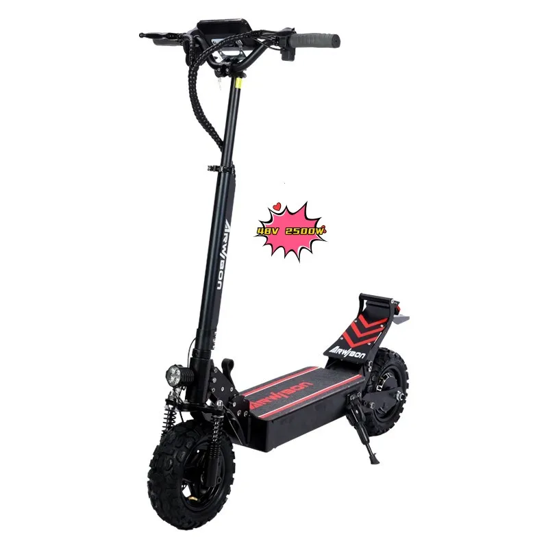 

EU warehouse in stock Factory 2500w 48V 16AH Similar Adult Off Road 10inch Two Wheel E Scooter Electric Scooters