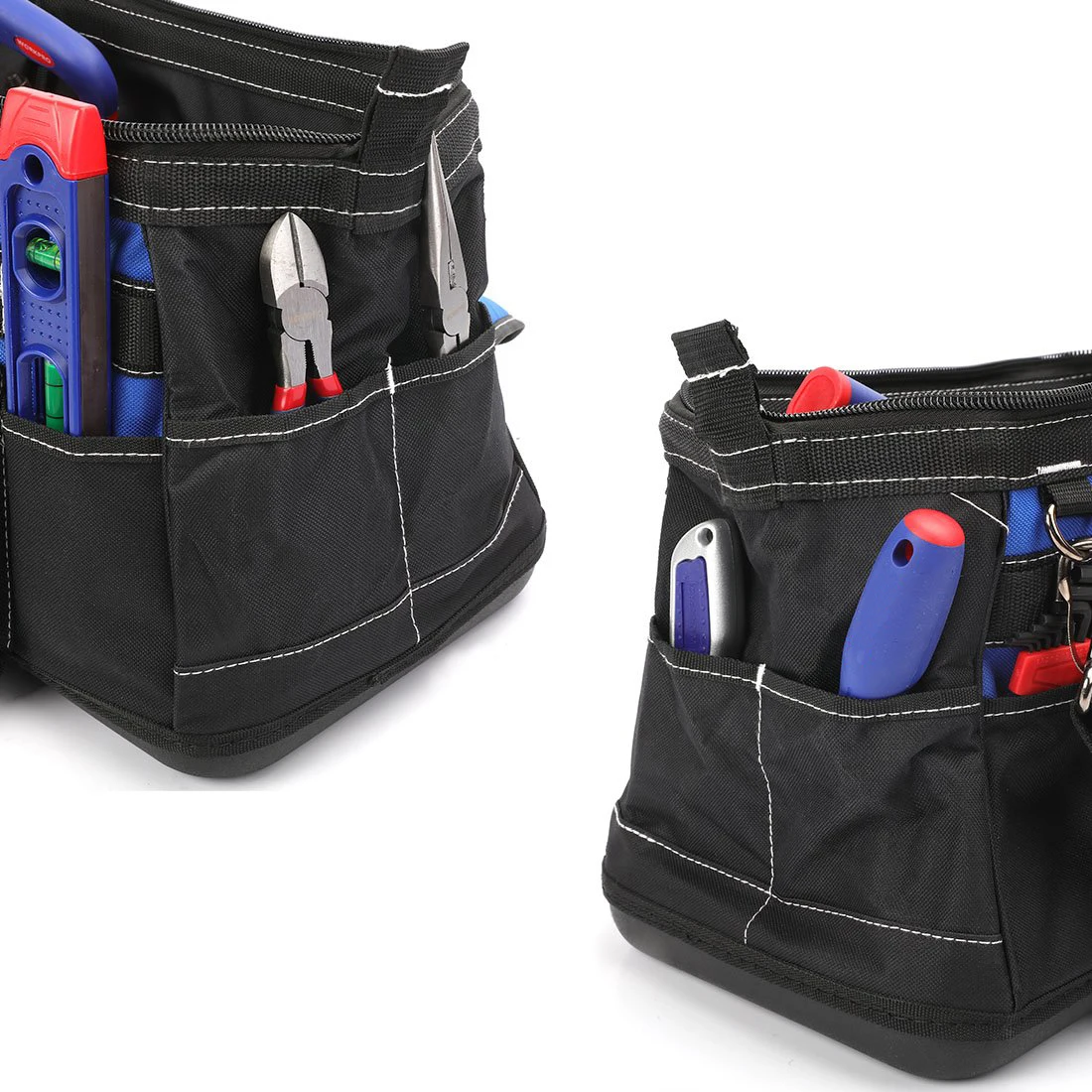 Waterproof 16inch Wide Mouth Tool Bag With Water Proof Molded Base With