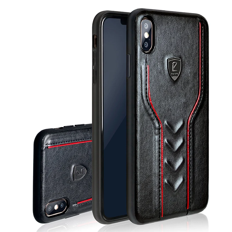 

PULOKA PU Leather Mobile Cover Phone Accessories Case for Iphone XR XS MAX