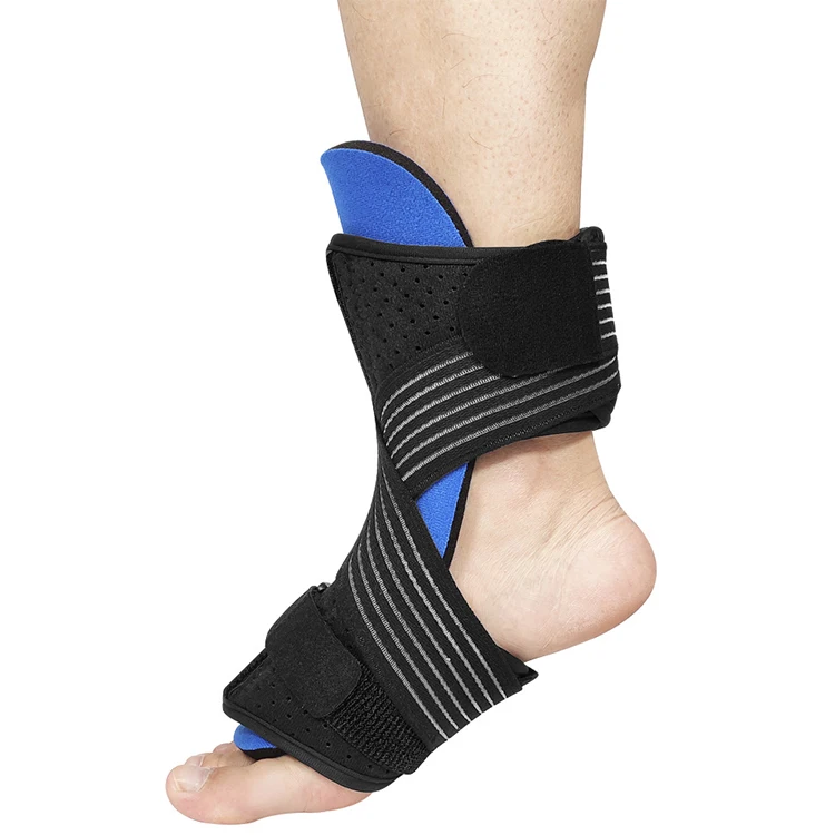 

Gym Accessories Training Neoprene Ankle Straps Ankle Foot Orhosis Plantar Fasciitis Stretcher, Black,blue