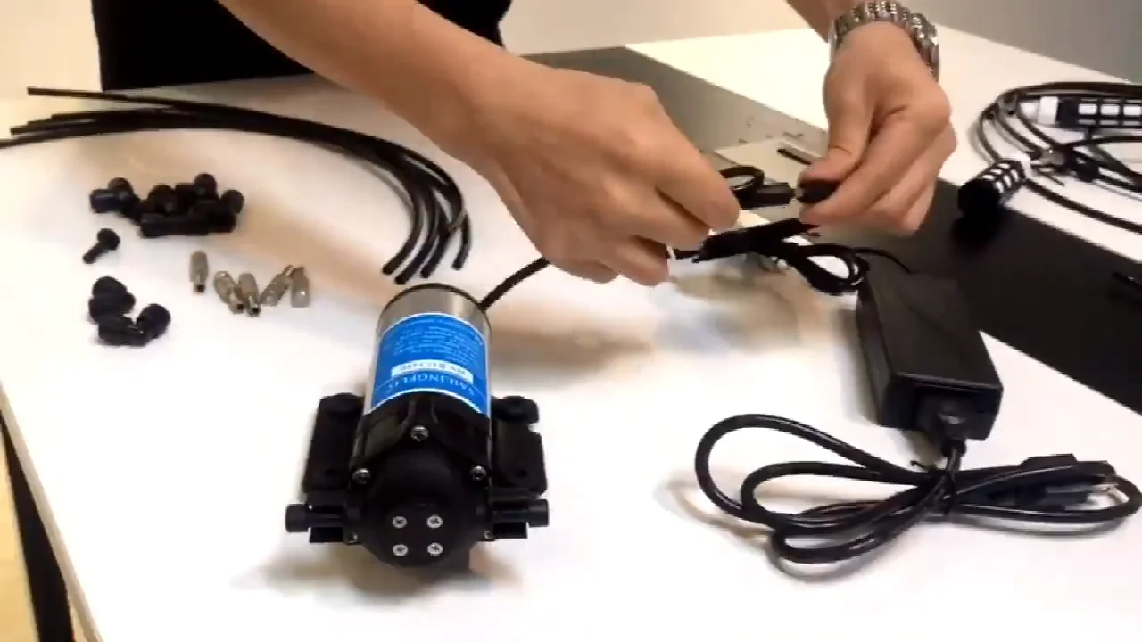 Low Moq Greenhouse Outdoor Misting Kits Fog Machine Disinfection With