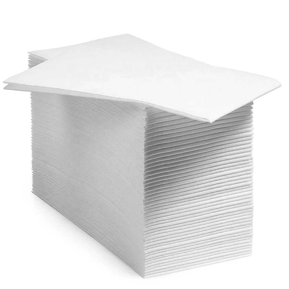 

Disposable Linen Feel Dinner Paper Napkins Guest Towel 200/pack, Natural white