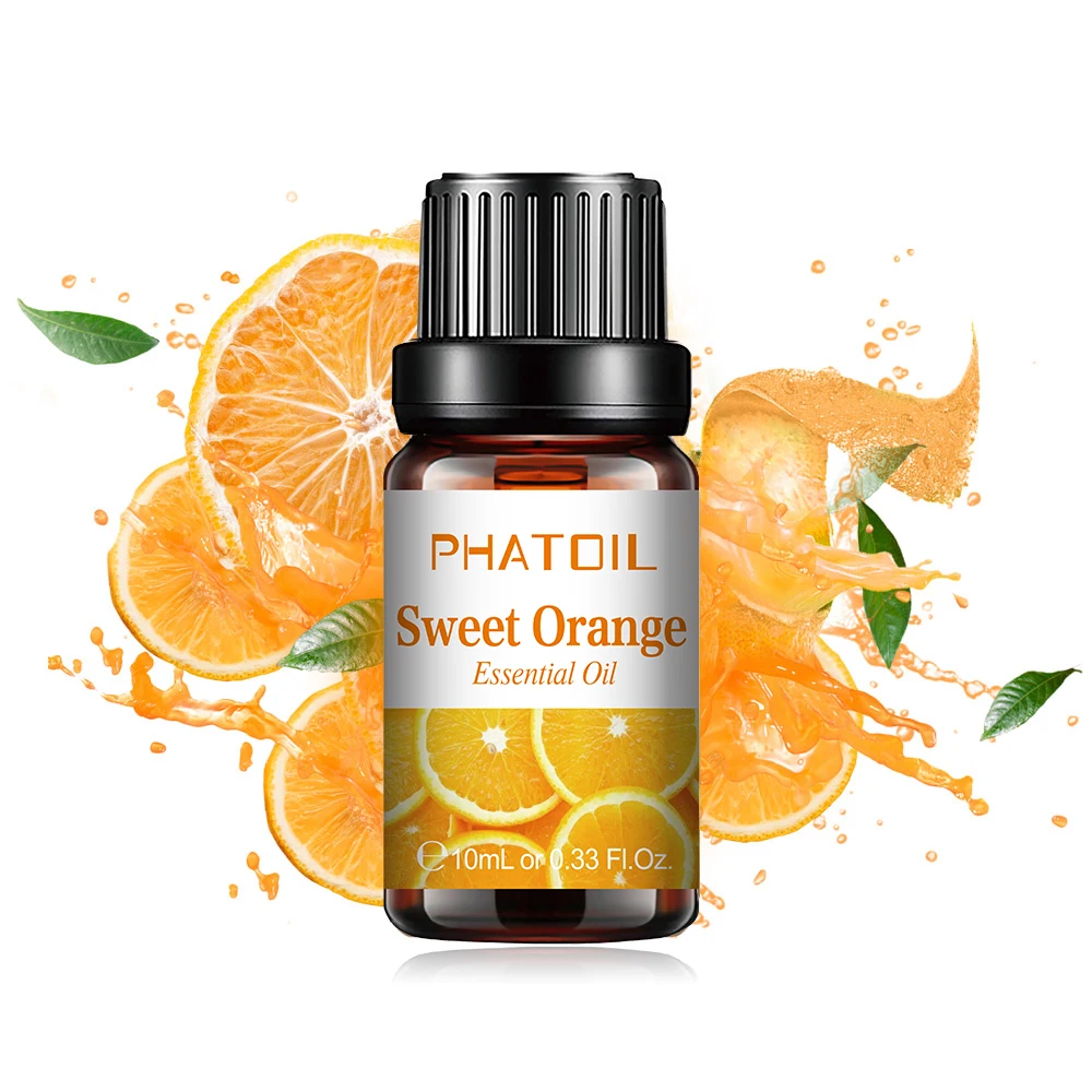 

10ML Sweet Orange Fragrance Oil Private Label PHATOIL OEM For Candle Making Diy Perfume Aroma Diffuser