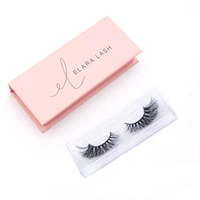 

Private label custom packaging available 100% siberian mink lashes 3D mink false eyelash