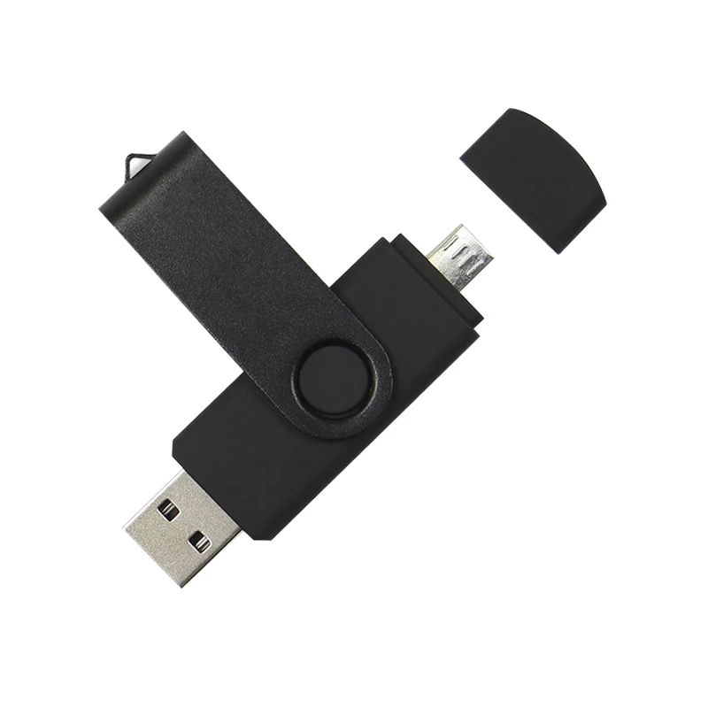 

USB Flash Drive 8GB 16GB 32GB OTG Pendrive 2 IN 1 Flash USB Stick Pendrive High Speed 64GB for Smart Phone/Laptop U Disk, Full colour