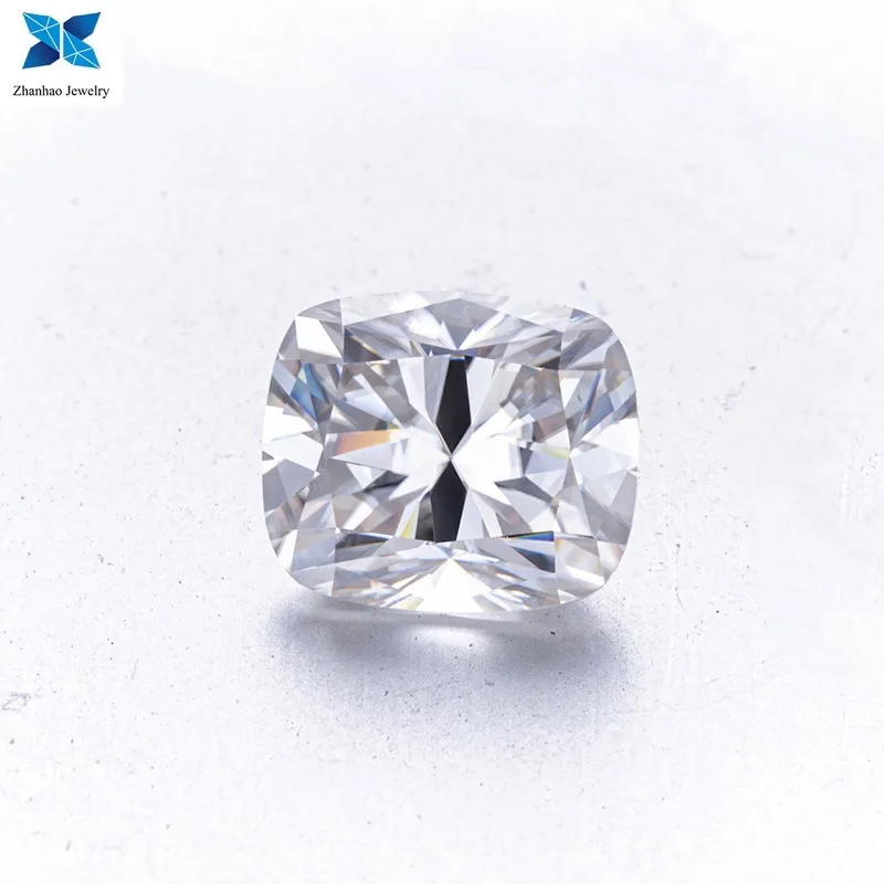 

elongated cushion cut moissanite stones vvs1 quality 1ct moissanite price for jewelry ring