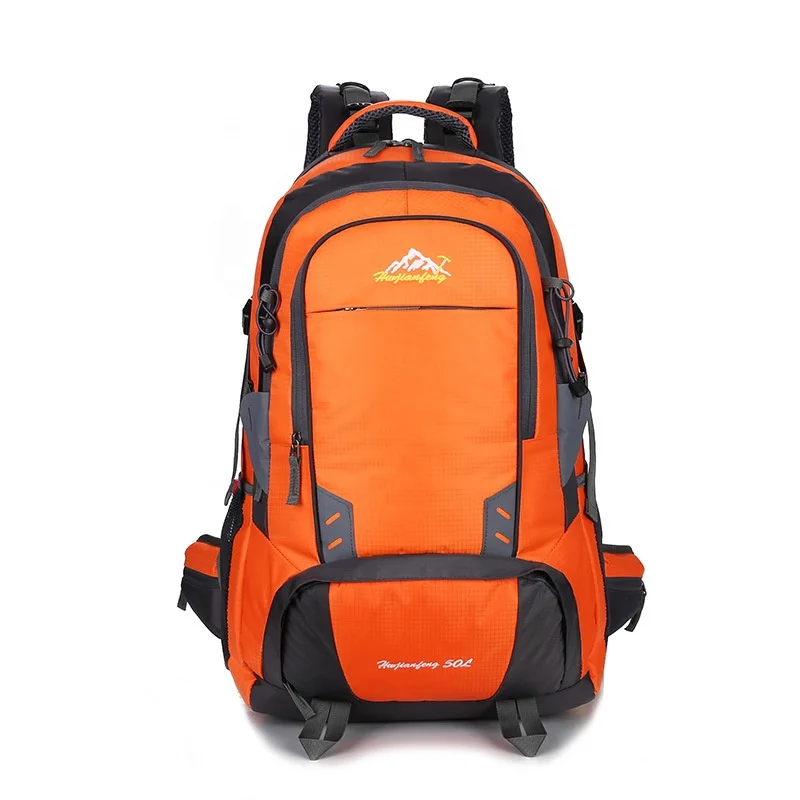 

Free sample 50L travel water proof nylon eco friendly traveler backpack hiking backpacks, Customized