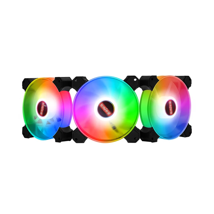 

Wholesale custom logo case PC Cooler Fan 12v LED fans PC Cooling Fan