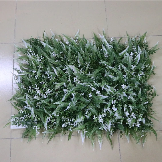 

Artificial Boxwood Grass Carpet 40x60cm, Green+white