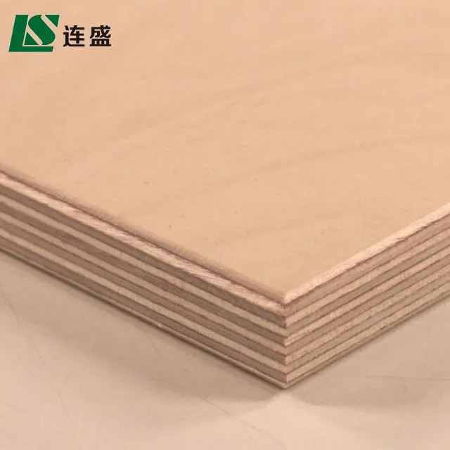 
China manufacturing 1250*2500mm cabinet grade commercial plywood 