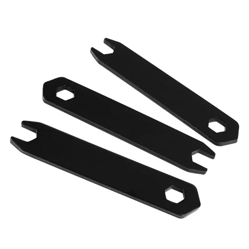 

Black Metal 8MM Double Head Open Hex Wrench Hexagon Spanner for Openbuilds 3D Printer Parts Accessories