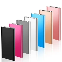 

2019 New 10000mah 2USB Ports Power Bank Trending Products Ultra Slim Portable Small Mini Powerbank For Promotion