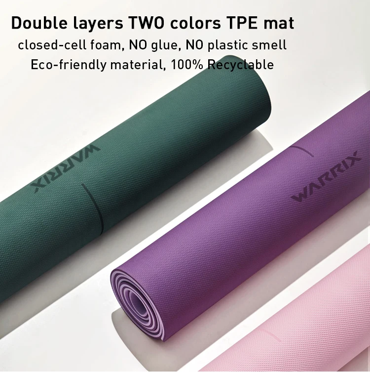 Factory Direct Sell High Quantity Eco Friendly Anti Slip Tpe Yoga Mat