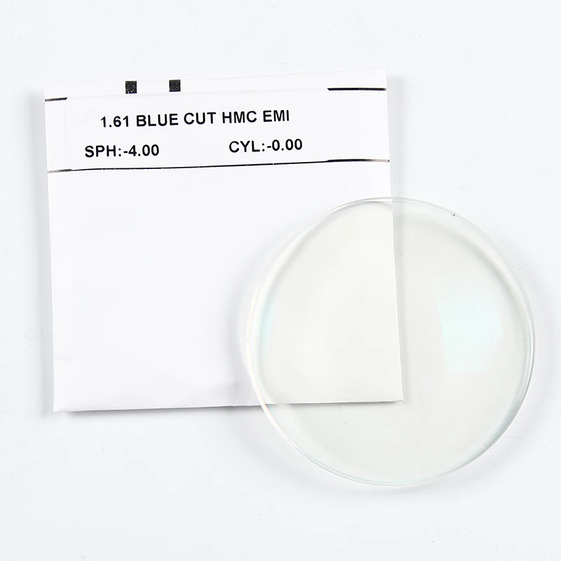 

Resin Lenses 1.56 Blue Cut Uv420 Anti Blue Light HMC Green Coating Optical Eye Glasses Lens