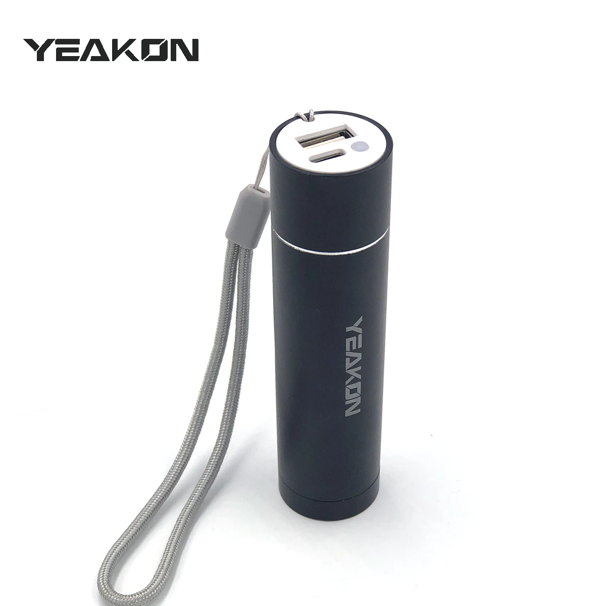 

USB C Input Interface Li-Polymer Battery Portable Charger 5000mah Power Bank Gift Mini Flashlight Designed Keychain Powerbank