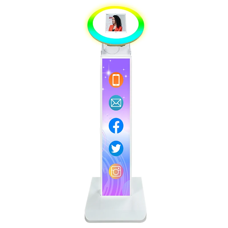 

Festival/Event/ and Party Supplies Ipad Photo Booth Rotating Machine Selfie Spin Ipad Photo Booth RGB dimmable