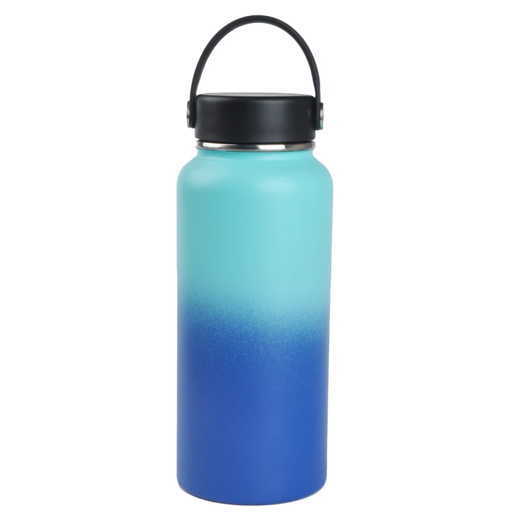 

Vacuum Insulated Stainless Steel Water Bottle Double Walled BPA Free Vacuum Flask 32oz, Blue, black, white and custom pantone color