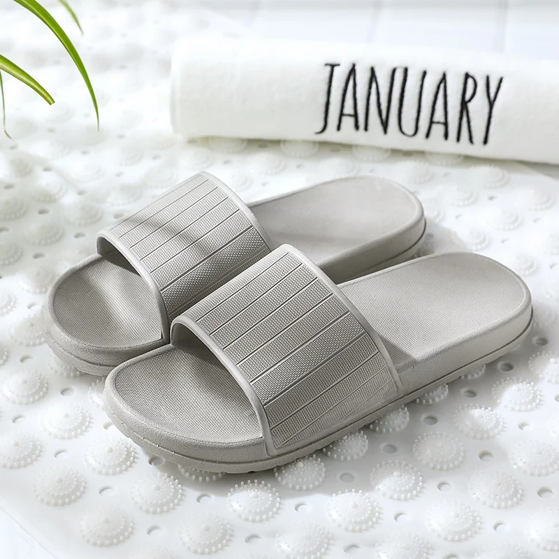 

Classic Summer Unisex Anti Slip Plastic PVC House Bathroom Shower Slides Slippers for Men Women, Grey,blue....