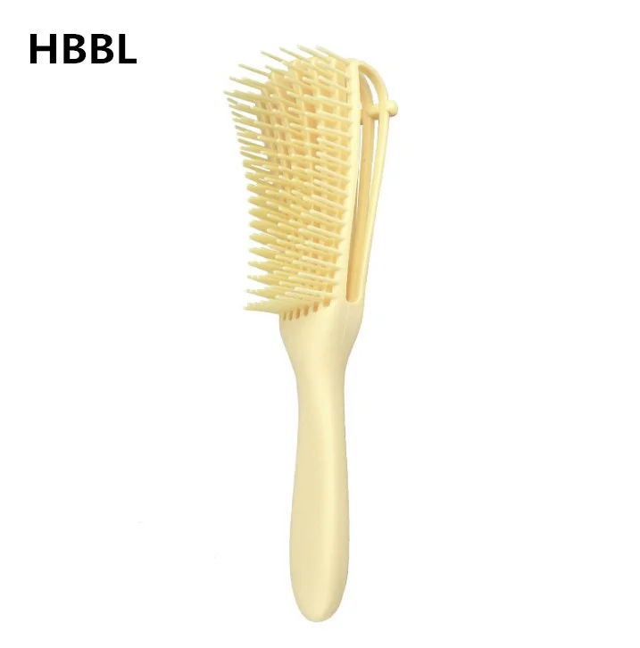 

Goody Plastic Handle Detangling Hair Extension Brush retractable bristle Hair Brush, Customized color