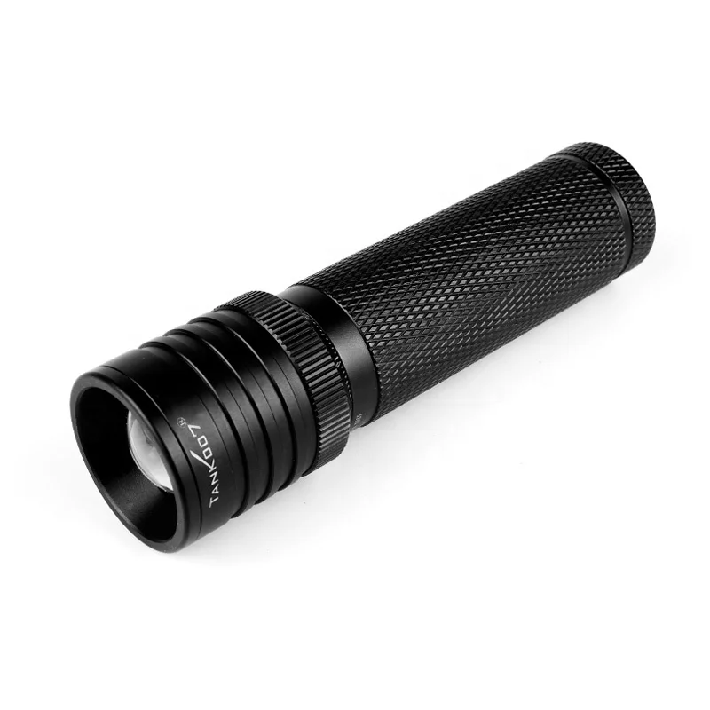 Tank007 zoomable scorpion ultra violet flash light curing pocket purple flashlight 395nm LED UV torch light